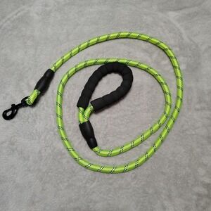 Panykoo Strong Pet Dog Leash 6 Foot Reflective Green New Comfort Sturdy